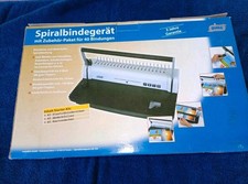 Spiralbindegerät mit Zubehör